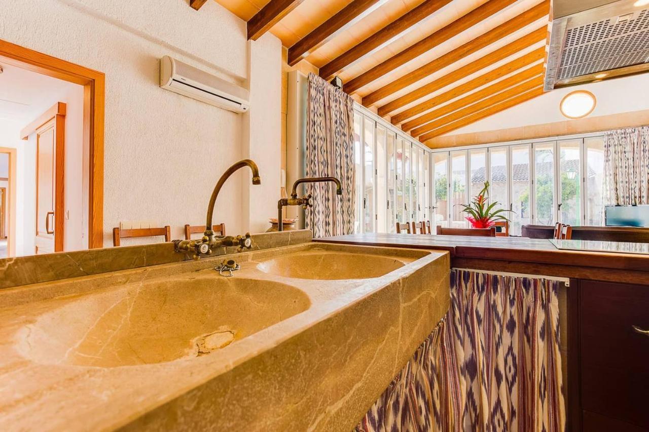 萨伯布拉Ca Na Pessina,Con Piscina Privada别墅 外观 照片