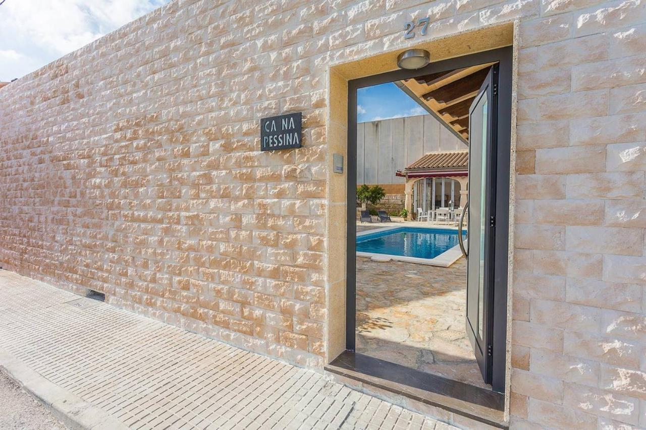 萨伯布拉Ca Na Pessina,Con Piscina Privada别墅 外观 照片